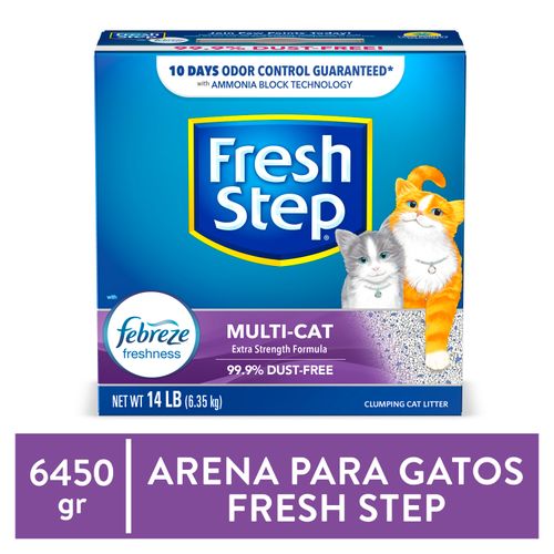 Arena para gatos Fresh Step - 6.35 kg