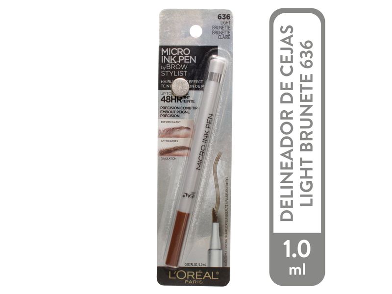 L-piz-De-Tinta-Para-Cejas-L-Or-al-Paris-Micro-Ink-Pen-Semipermanente-Light-Brunette-1-0gr-1-79691