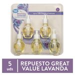 5-Pack-Aromatizante-Great-Value-Respuesto-Lavender-100ml-1-79993