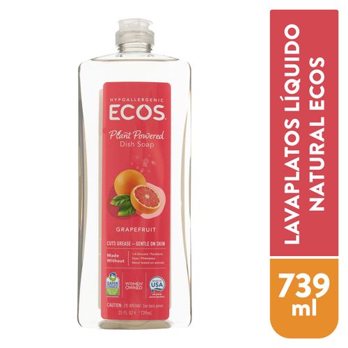 Lavaplatos Ecos Natural Grape Fruit -739ml