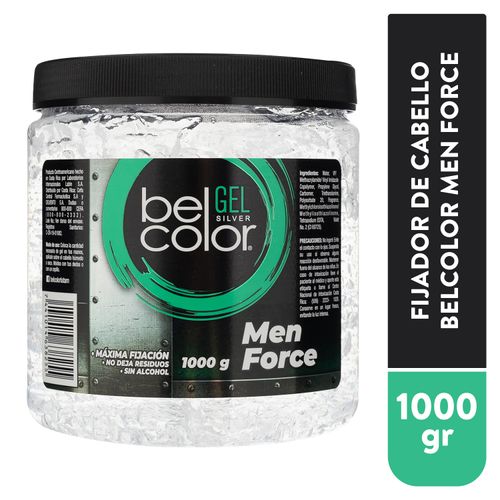 Gel Belcolor silver acabado cera - 1000 g