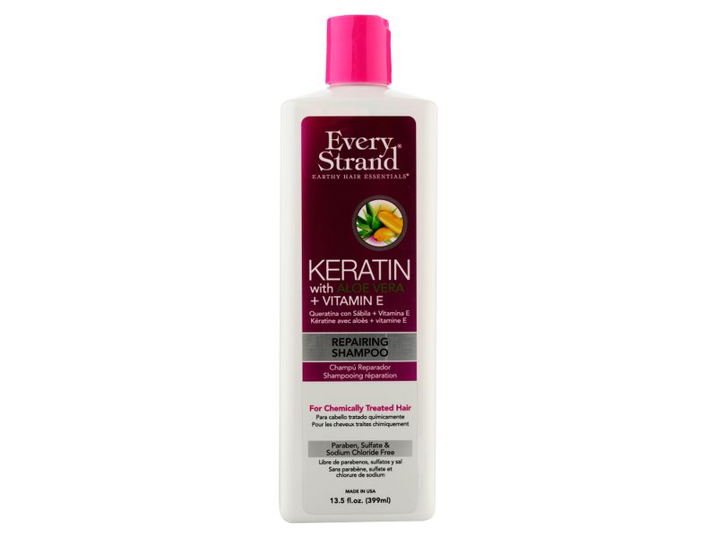 Comprar Shampo Every Strand Keratin Aloe Vera Y Vitamina E 399ml Walmart Costa Rica 7180