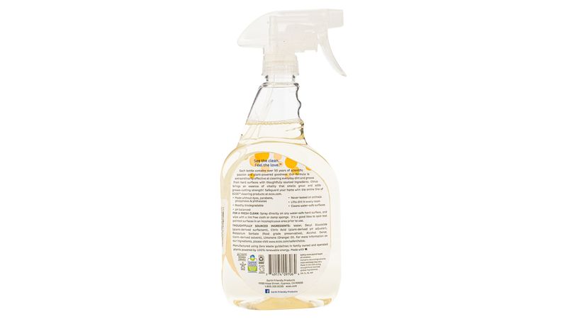 Limpiador Multiusos de Naranja ecológico en aerosol para la Limpieza del  Hogar ECOS®