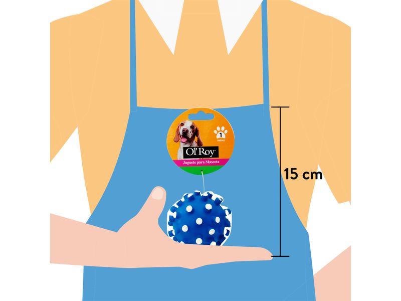 Juguete-Ol-Roy-Pelota-Puntos-Vinyl-Toy4-4-75794