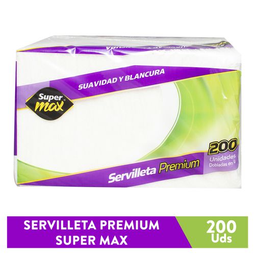 Servilleta Supermax Premium 200Und