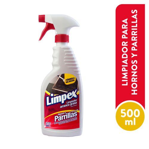 Limpiador De  Horno Y Parrilla Limpex Rociador 500Ml