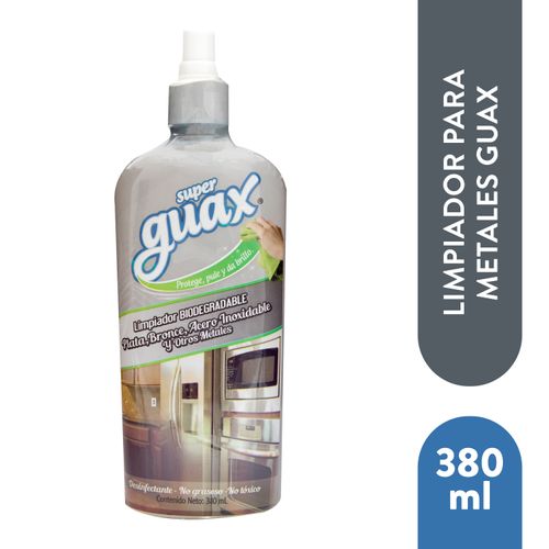 Limpiador Superguax Plata Y Bronce 380Ml