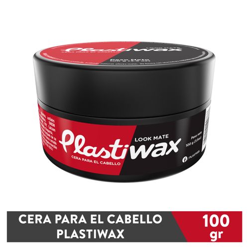 Fijador para cabello Plastiwax en cera acabado mate - 100 g