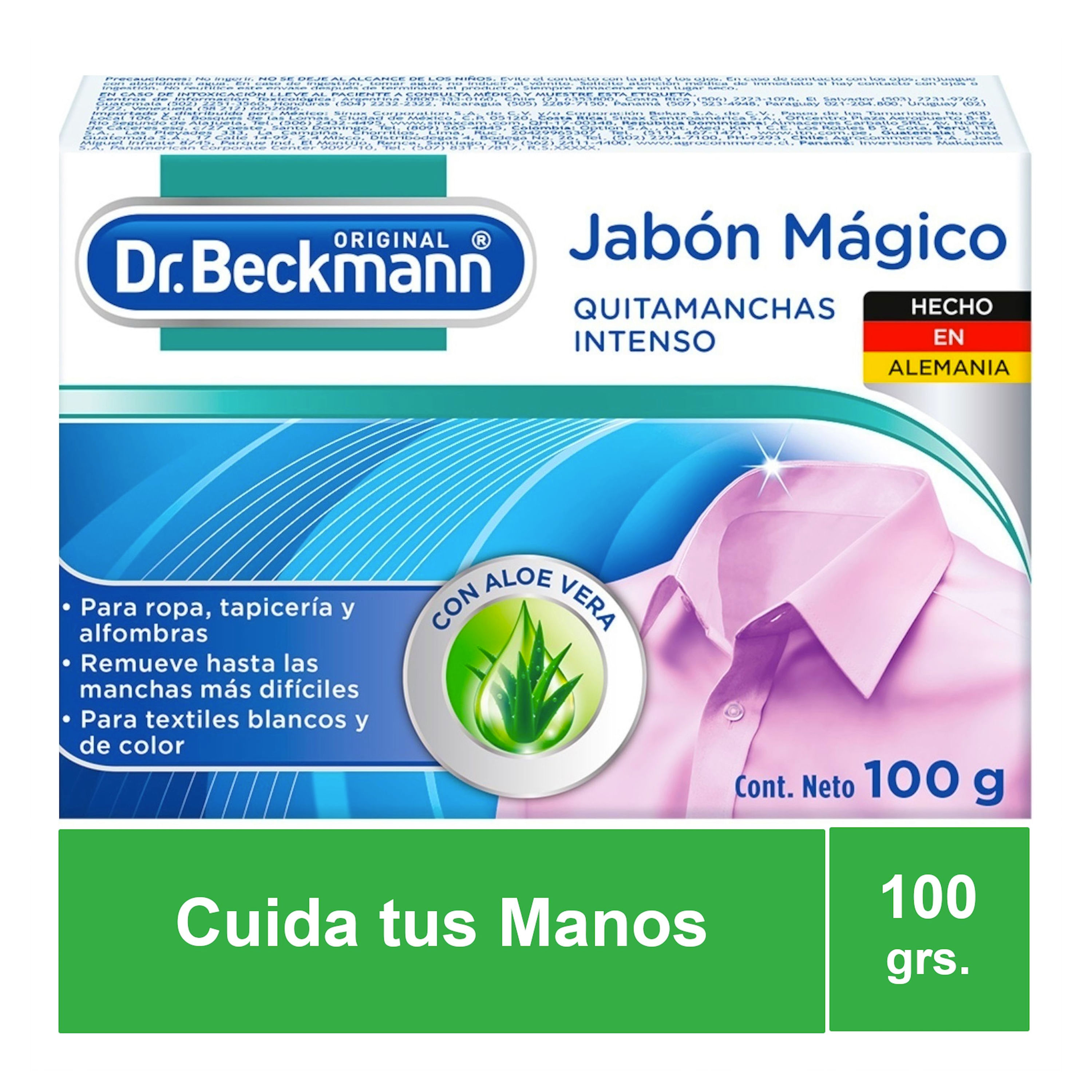 Comprar Jabón Dr Beckmann Quitamanchas Intenso 100gr