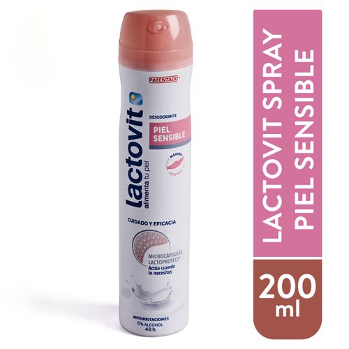 Desodorante Lactovit Spray Sensible 200Ml