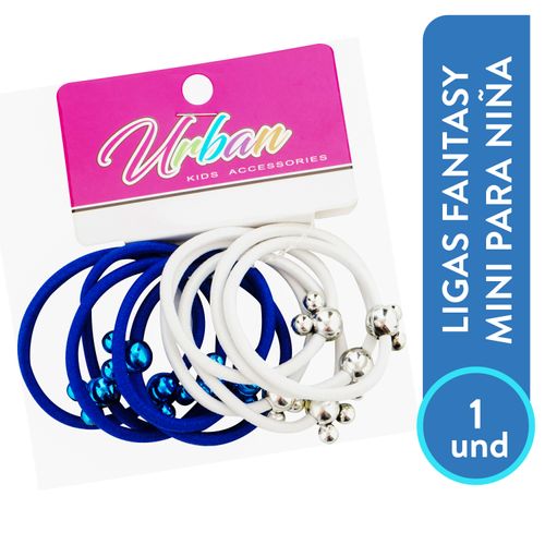 Liga Cabello Mini Fantasy Para Niña - 1 Uds