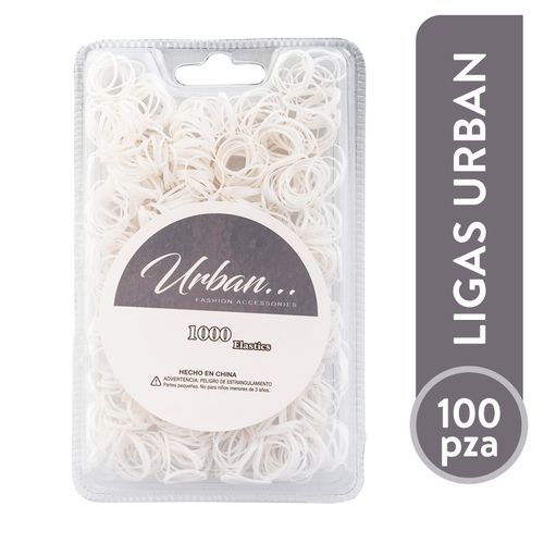 Liga Shalom Para Cabello Caucho Negra - 1 Unidad