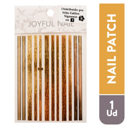 Postales Uñas Mito Estilo Nail Patch - 1 Unidad