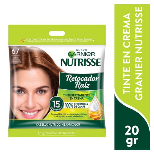 Tinte Nutrisse  Retocador Raíz Castaño Chocolate 6.7 -20gr
