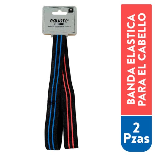 Banda Equate  Elasticas Para Cabello 2 Piezas