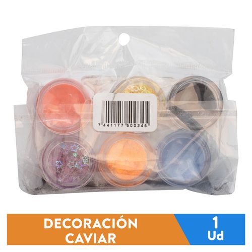 Decoración Caviar O Cristal Para Uñas