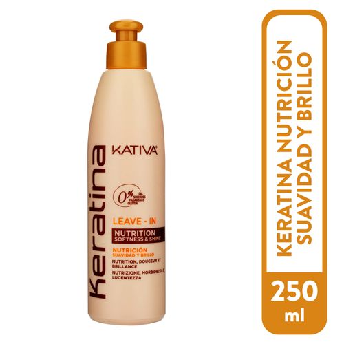 Crema Peinadora Kativa Keratina 250Ml
