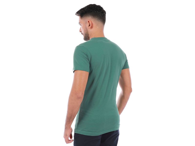 T-Shirt-Ocean-Pacific-Para-Caballero-Color-Verde-Oscuro-Cuello-Redondo-Talla-S-XL-3-97946