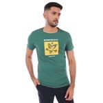 T-Shirt-Ocean-Pacific-Para-Caballero-Color-Verde-Oscuro-Cuello-Redondo-Talla-S-XL-1-97946