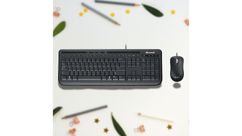 Kit de teclado y mouse Leffa Shop Teclado + Mouse Óptico Usb +