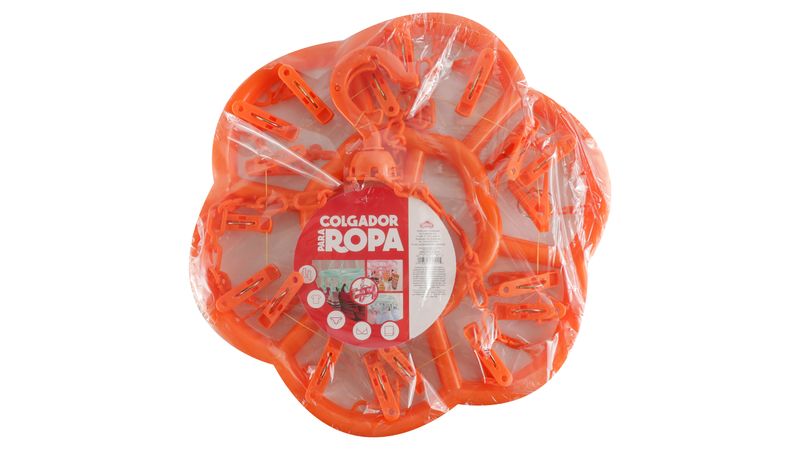 Comprar Colgador Guateplast Para Ropa Flor Surtido 0 - 18 Ganchos, Walmart  Costa Rica - Maxi Palí