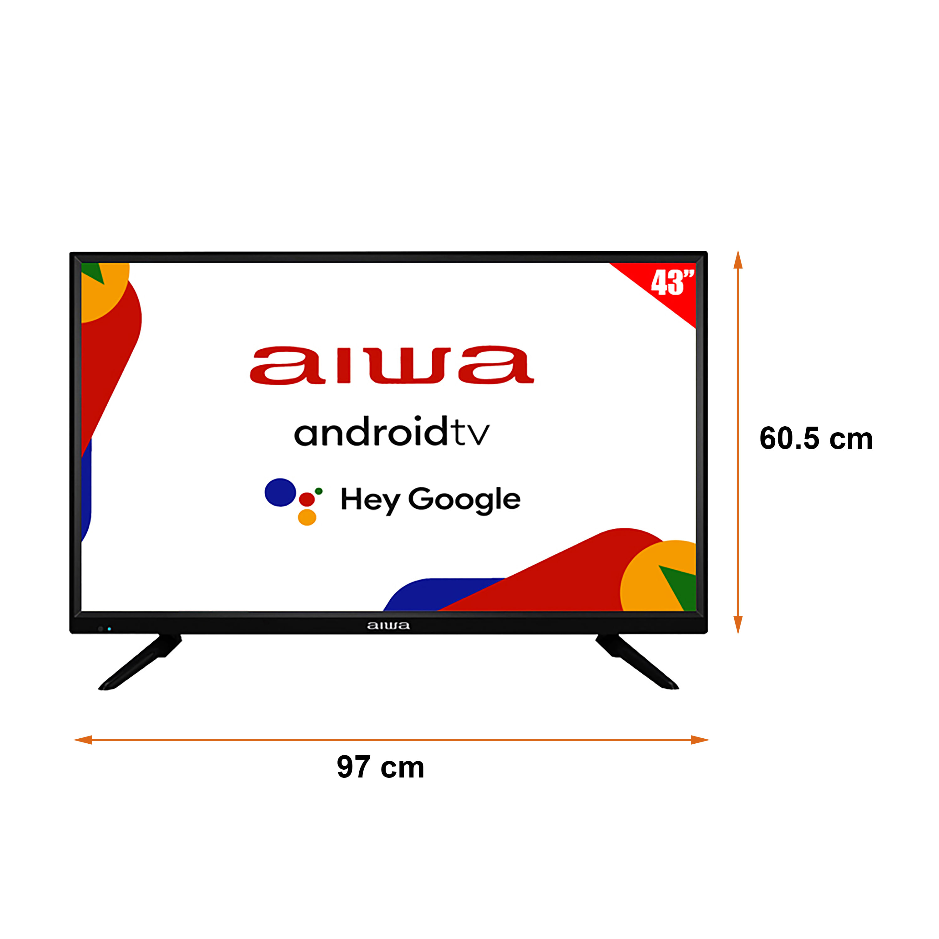 Televisor Smart Tv 43 Aiwa Full Hd 1080p