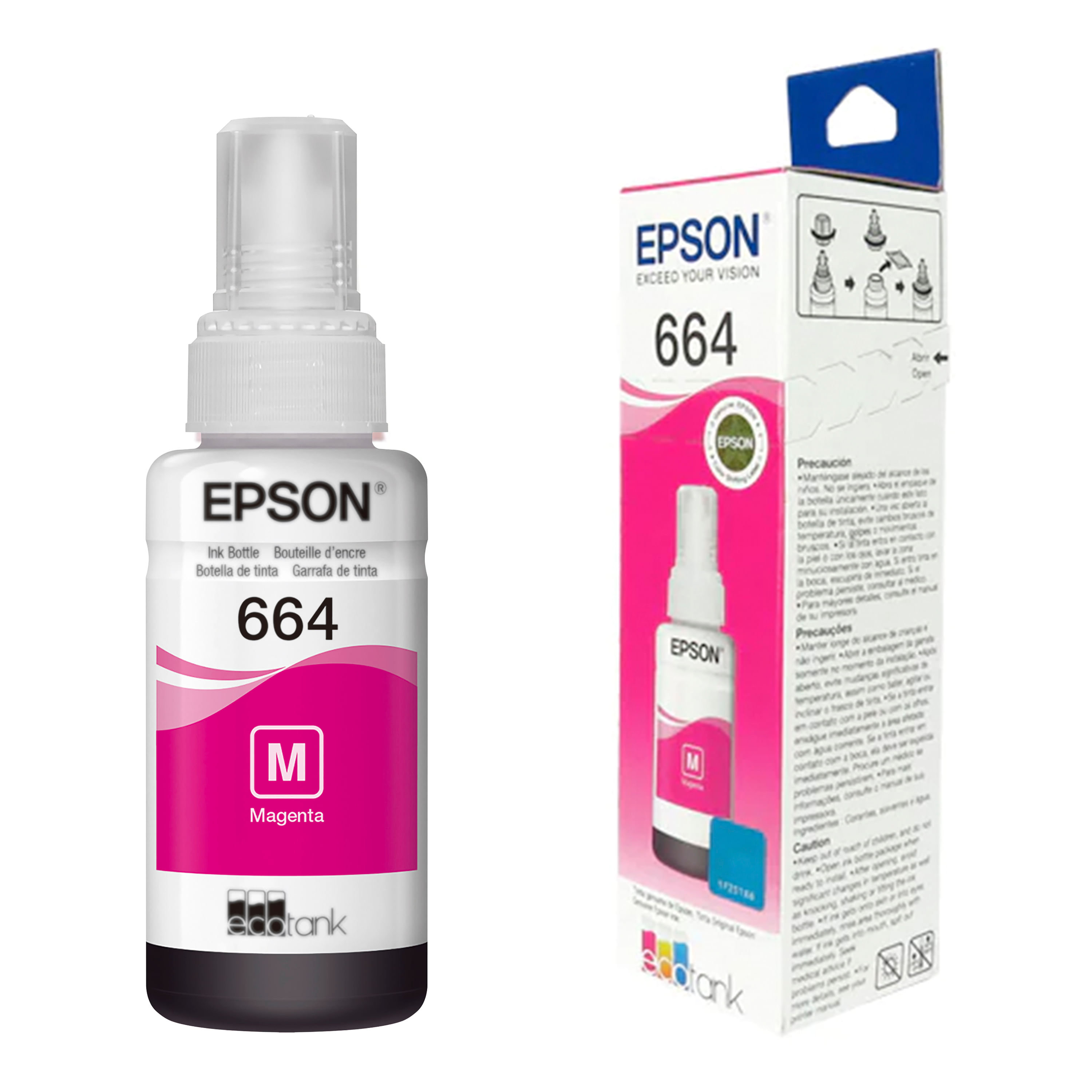 Comprar Botella Tinta Epson Cyan T664