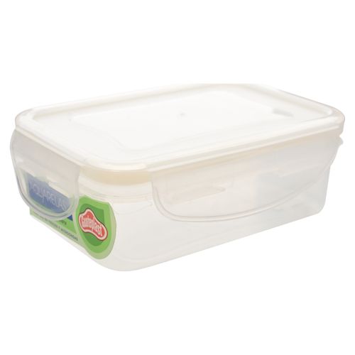 Tazón Guateplast Click Clak Rectangular (8 Oz/240 Ml) color Natural - unidad