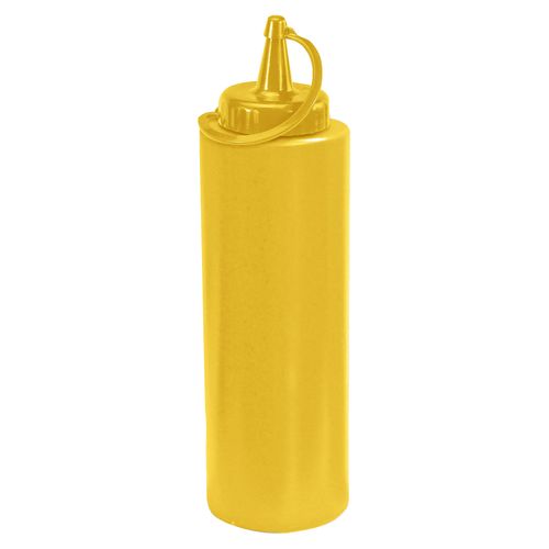 Salsera Grande (16 Oz) Guateplast Amarillo Mostaza 0