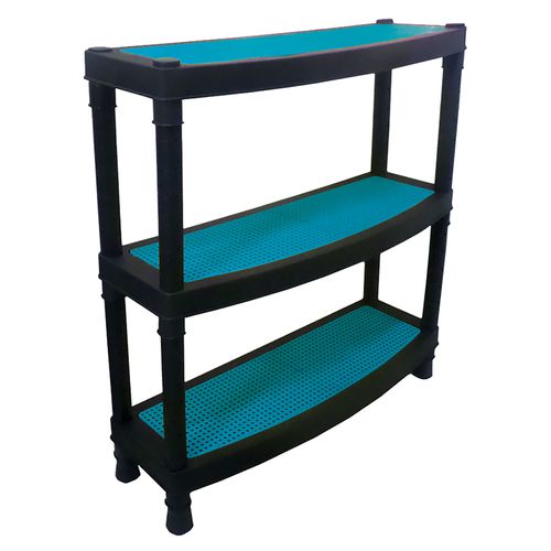 Estanteria Polycar 3 Niveles Azul C N