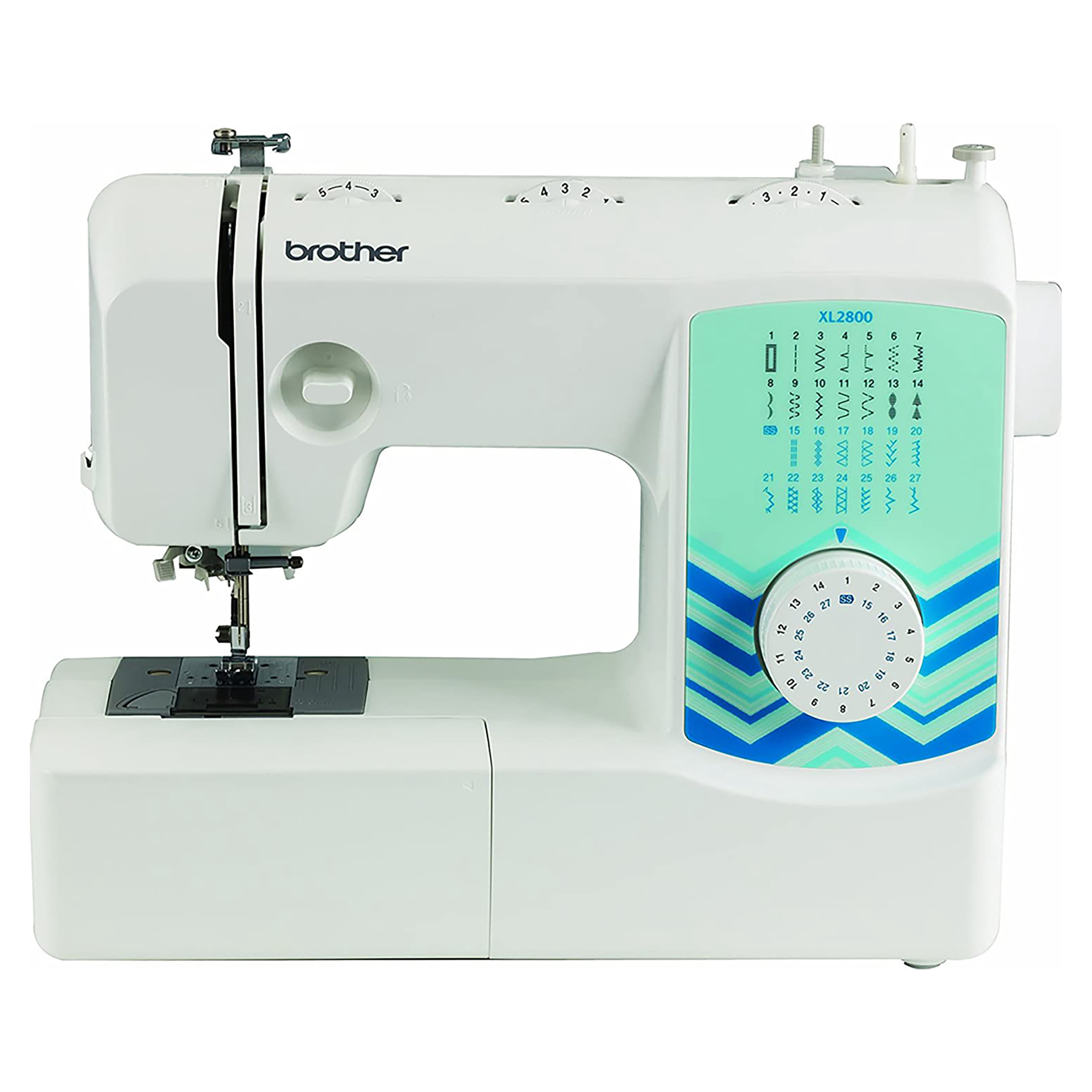 Máquina de coser Brother BM2800 Blanco y verde Almacenes Tropigas Honduras