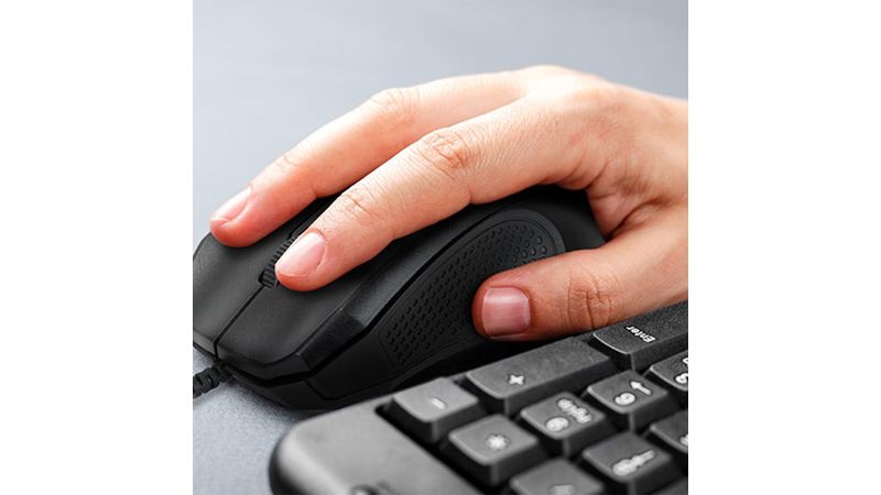 Comprar Mouse Xtech Usb Ergo Comico 165 Negro | Walmart Costa Rica