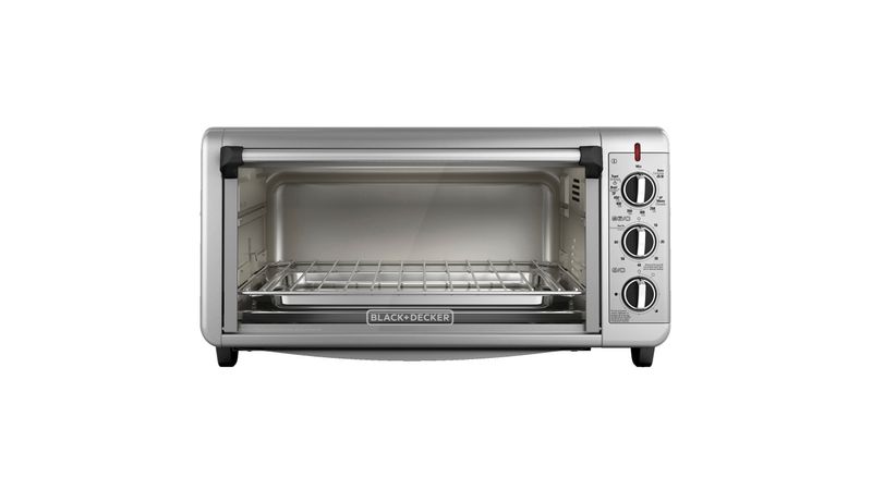 Horno Microondas 25 Litros Plateado, Black Decker - La Carretilla