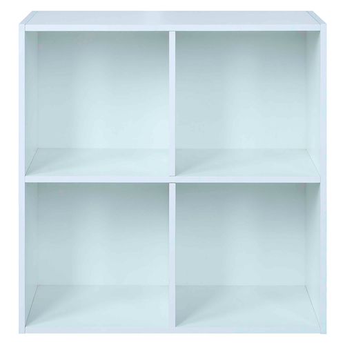 Cubo organizador Mainstays 4 divisiones color blanco