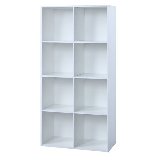 Cubo organizador Mainstays 8 divisiones color blanco