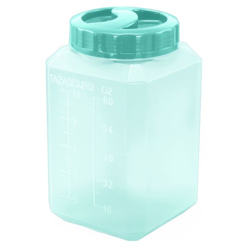 Recipientes Guateplast Granos Y Pastas 5 Lb 2 3 L Aqua