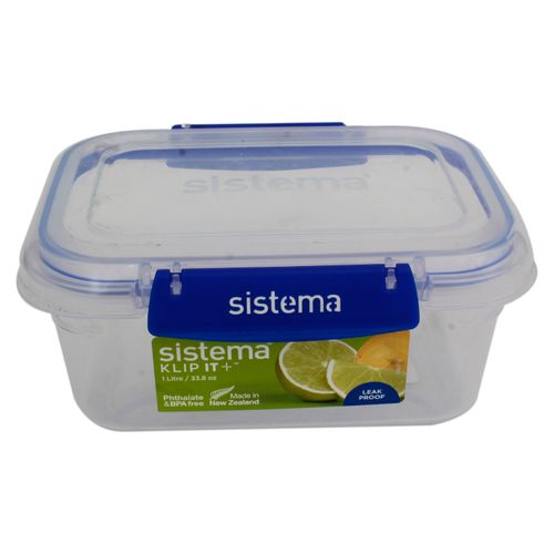 Recipiente Sistema Rectangular Klip It Pl 450ml