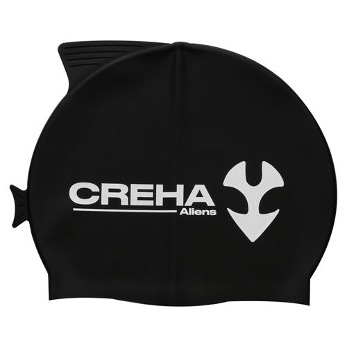 Gorra Creha Natación Silicon Niños Negro