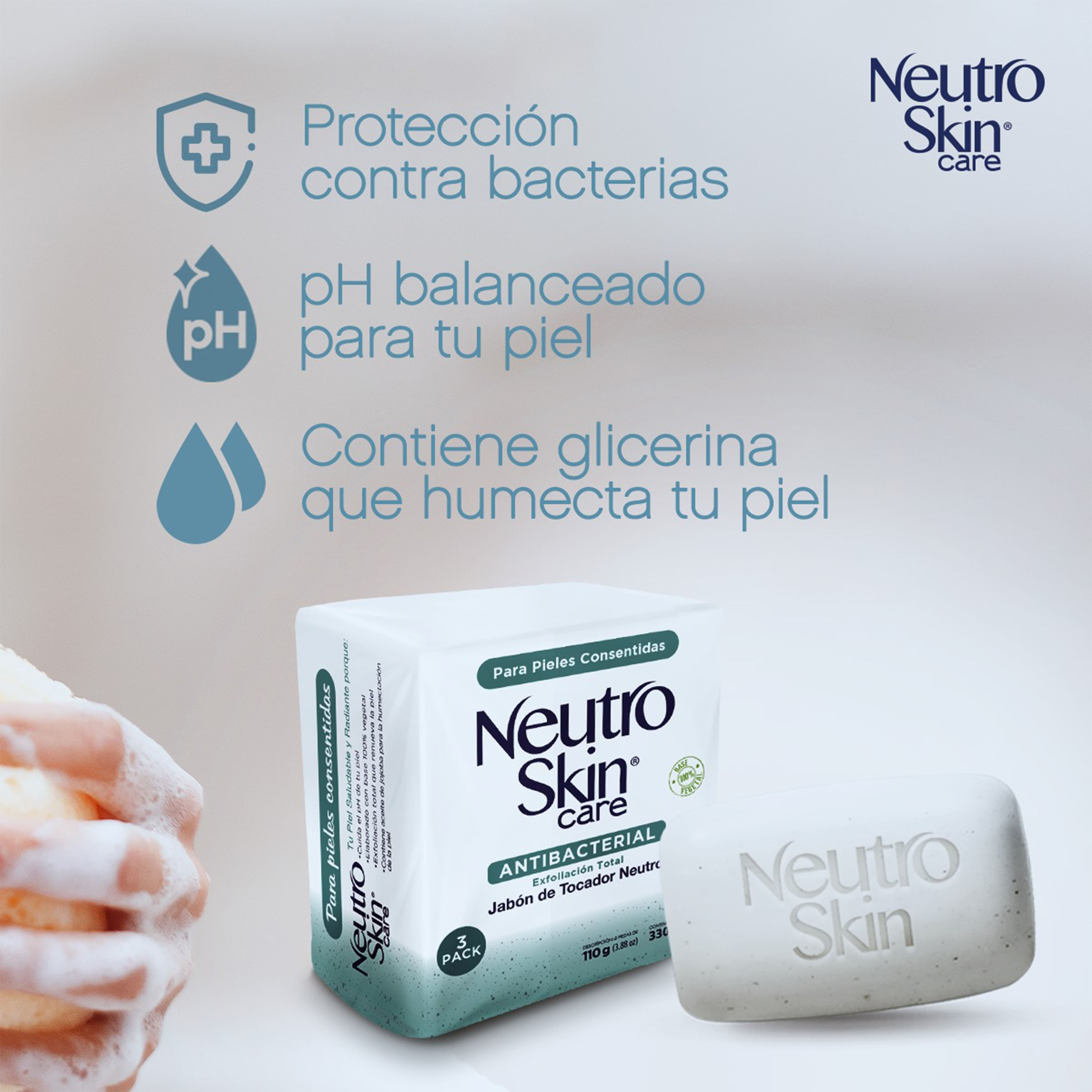 Comprar 10 Pack Jabón Neutro Skin Surtido -1100gr, Walmart Costa Rica -  Maxi Palí