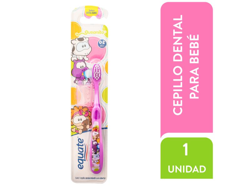 Cepillo-Dental-Equate-Gusanito-Para-Beb-1-Unidad-1-27045