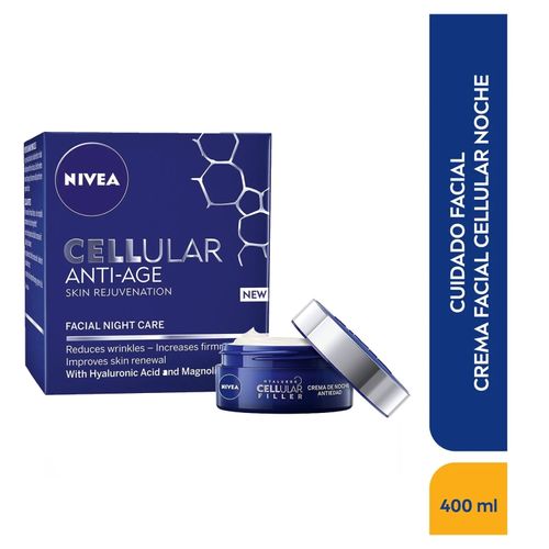 Crema Facial Nivea Cellular Noche -50Gr