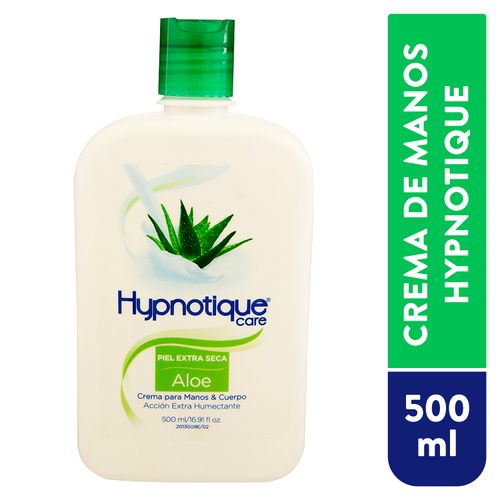Crema Hypnotiq Para Manos y Cuerpo Aloe- 500ml