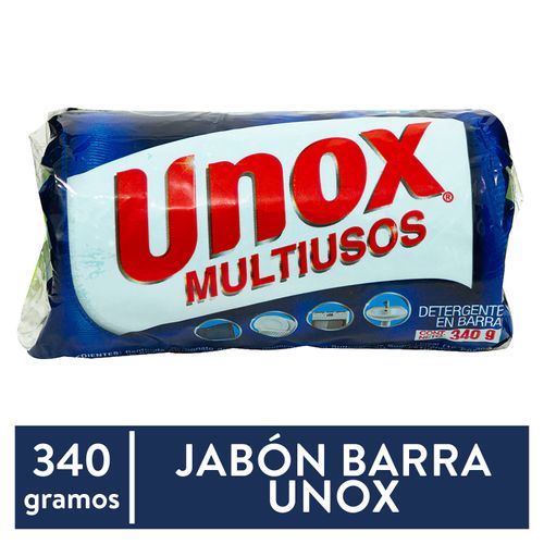 Detergente Unox Multiusos En Barra - 340 g