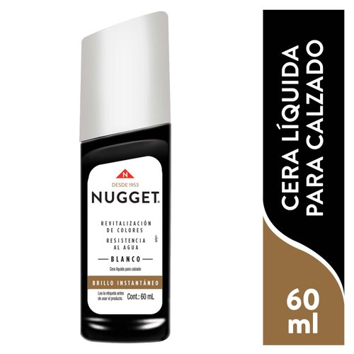 Betún Nugget Líquido Blanco -60ml