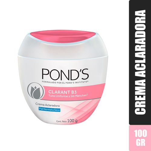 Crema facial Pond's clarant b3 piel normal a seca  - 100 g