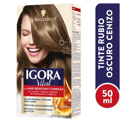 Tinte Igora Vital Rub Osc Cen 6 1 50Ml