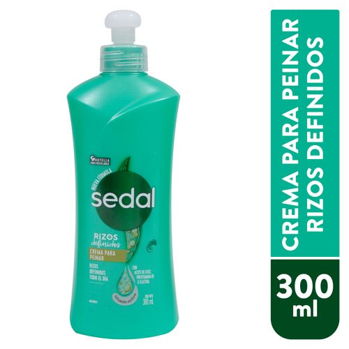 Crema Para Peinar Sedal Rizos Definidos -300ml