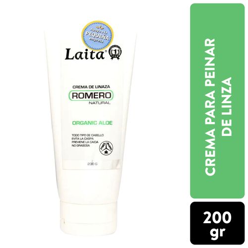 Crema Laita de linaza y romero - 200 g