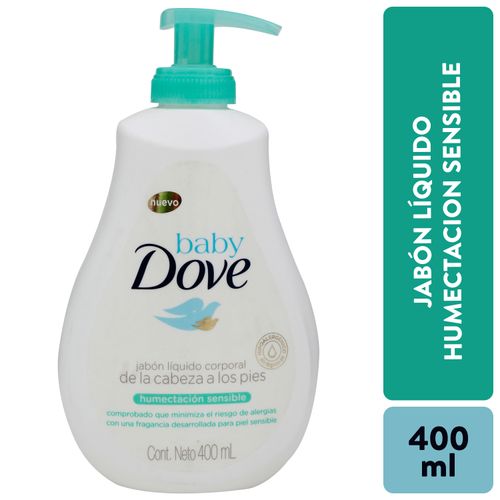 Jabón Líquido Dove Baby Humectación Sensible -400ml