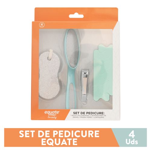 Set Pedicure Equate 5 Piezas